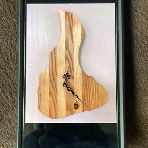 Block Island Hand Crafted Wood Clock